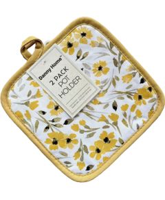 Pot cloths AIMAI 2pcs 20x20cm, yellow flower