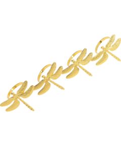Napkin rings GLAMOR 4pcs, wedges