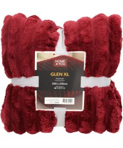 Pleds GLEN XL 200×230 cm, sarkans