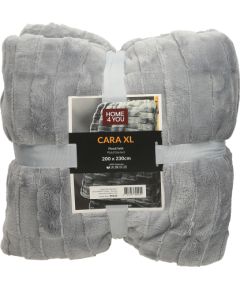 Pleds CARA XL 200×230 cm, pelēks