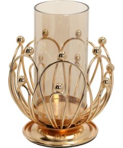 Candlestick LAUDRE D11xH13cm, gold