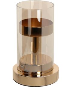 Candlestick LAUDRE D10xH14cm, gold