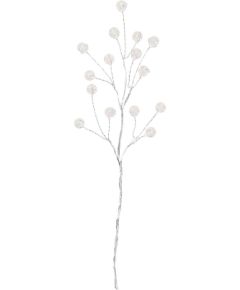 Artificial branch SHINE 16cm, square pearls