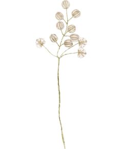 Artificial branch SHINE 13cm, pearls