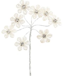 Artificial branch SHINE 13cm, flowers