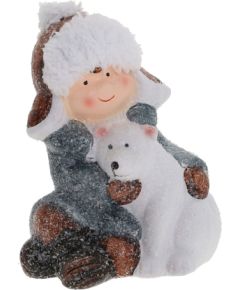 Dekorācija WISH, H18.5 cm, zēns Ziemassvētku dekorācijas