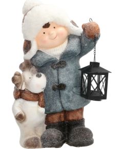 Dekors WISH, zēns, augstums: 39,5 cm Ziemassvētku dekorācijas