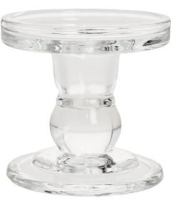 Candlestick SALITA D8xH8.5cm, glass