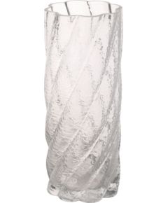 Vase LAURO D10xH25cm, clear glass