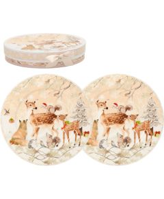 Plates MIA DEER 2pcs D19cm, in gift box