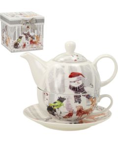 Jug with cup MIA SNOW 400/250ml, in gift box