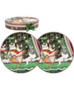 Plates MIA CATS 2pcs D25cm, in gift box