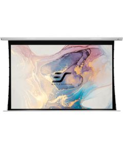 Elite Screens SKT135XHD5-E10 Saker Tab-Tension electric projection screens 135“/16:9/White Elite Screens Projektoru ekrāni uz statīva