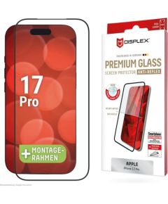Apple iPhone 17 Pro Premium Screen Glass Full Cover Anti-Reflex By Displex Transparent