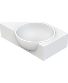 Balteco izlietne NU40, 400x270 mm, labā puse, balta Xonyx Vannas istabas izlietnes