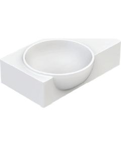 Balteco izlietne NU40, 400x270 mm, kreisā puse, balta Xonyx Vannas istabas izlietnes