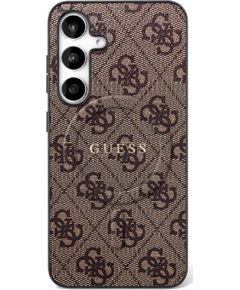 Guess PU 4G Ring Classic Logo MagSafe Case Чехол для Samsung Galaxy S25 FE Чехлы - альтернативные