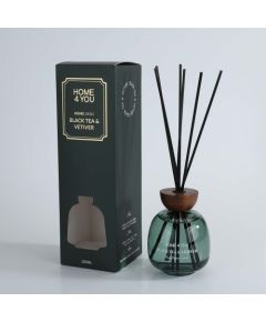 Aromāta kociņi HOME OASIS 180ml Melnā tēja un vetivērija
