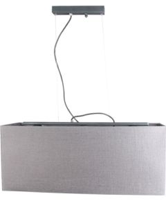 Gr.l.-VICO 3x60W E27 pelēka Lampas ar tekstila vai sint. abažūru