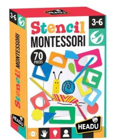 Headu Στένσιλ Μοντεσσορι (50.52293) интерактивные игрушки