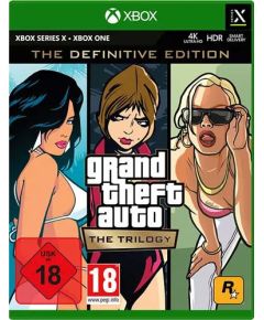 XSX GTA Grand Theft Auto Trilogy Definitive Edition Xbox Series X / One video spēle Игры для Xbox