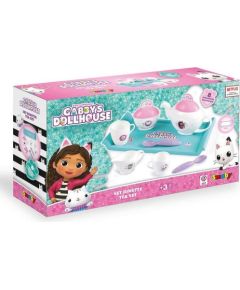 Smoby Taca z zastawą koci domek gabi