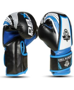 6oz Bērnu boksa cimdi - junioru zilā krāsā Боксерская экипировка