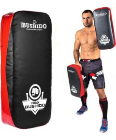 T55 | Taizemes treniņu mērķis ar pagarinātu profilu - czarno-czerwona Боксерская экипировка