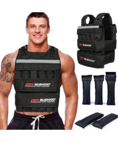 Svaru treniņu veste ar 24 ieliktņiem (tukša) Жилеты и сумки для тяжелых условий 