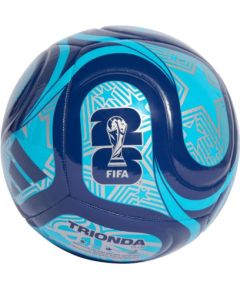 adidas Pasaules kausa 26. gada izcīņas futbola bumba Trionda Club, zila JD8027 - 3 Futbolam