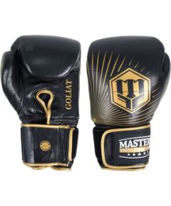 MASTERS GOLIAT ādas boksa cimdi 14 unces - RBT-14G (JAUNS) Boksa inventārs