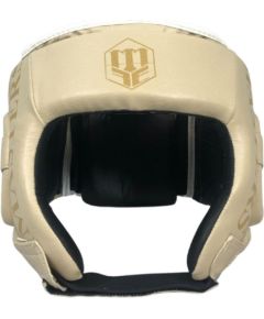 MASTERS KTOP-PU-MATT boksa ķivere bēšā krāsā - M Боксерская экипировка