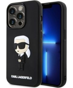 Karl Lagerfeld KLHCP14X3DRKINK Aizmugurējais Apvalks Priekš Apple iPhone 14 Pro Max Neoriģinālie Maciņi