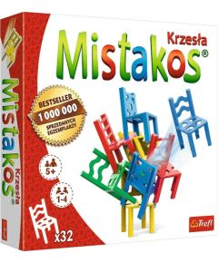 Trefl Gra mistakos krzesła 4 osoby Galda spēles