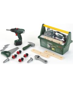 Klein Skrzynka narzędziowa bosch ii z wiertarką интерактивные игрушки