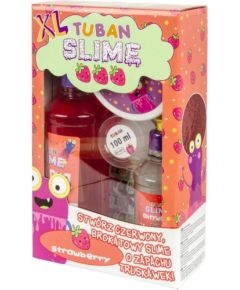 Tuban Masa plastyczna zestaw super slime - truskawka xl интерактивные игрушки