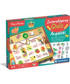 Clementoni Gra interaktywny quiz angielski Galda spēles