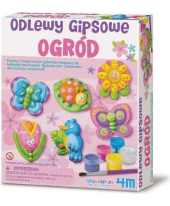 4M Zestaw kreatywny odlewy gipsowe - ogród