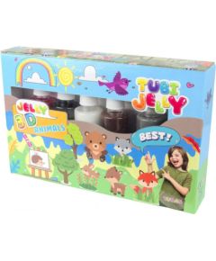 Tuban Zestaw tubi jelly 6 kolorów - zwierzątka