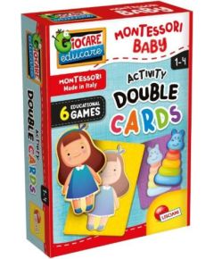 Lisciani Gra edukacyjna montessori baby - activity cards Galda spēles