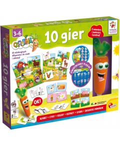 Lisciani Zestaw gier carotina 10 gier Galda spēles