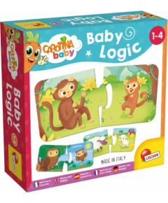 Lisciani Gra carotina baby logic mamy i ich dzieci Galda spēles