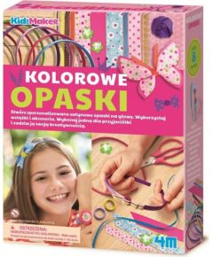 4M Zestaw kreatywny kolorowe opaski