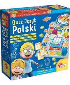 Lisciani Mały geniusz, quiz - jezyk polski Galda spēles