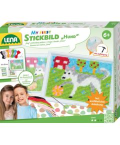 Lena Zestaw moja pierwsza wyszywanka - pies