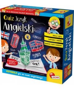 Lisciani Gra im a genius quiz język angielski Galda spēles