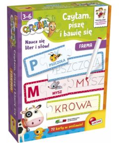 Lisciani Gra carotina bawię się, czytam i pisze - farma Galda spēles