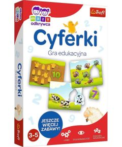 Trefl Gra cyferki  mały odkrywca Galda spēles
