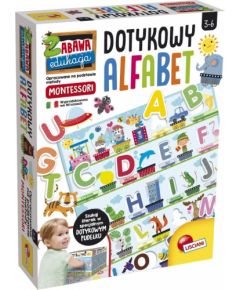 Lisciani Gra montessori dotykowy alfabet Galda spēles