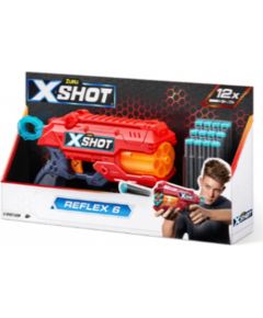 Zuru X-Shot Wyrzutnia pomarańczowa excel reflex (12strzałek )
